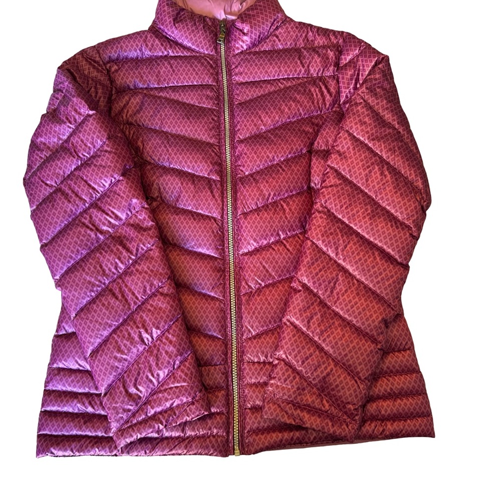 Nuage Down Filled Ultra Light Packable Jacket Women’s Size Small Purple NWOT